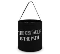 The Obstacle Is The Path Halloween Tricking Or Treating Bag