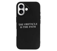 The Obstacle Is The Path TPU Cell Phone Case Compatible with iPhone 16/16 Plus/16 Pro/16 Pro Max/16 E Soft Protective Shell
