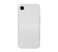 The Obstacle Is The Path TPU Cell Phone Case Compatible with iPhone 16/16 Plus/16 Pro/16 Pro Max/16 E Soft Protective Shell