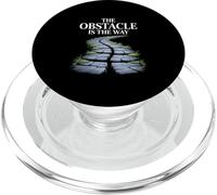 The Obstacle Is The Way Stoic Quote Path Art PopSockets PopGrip for MagSafe