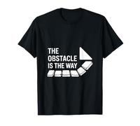 The Obstacle Stoic Philosophy Motivational T-Shirt
