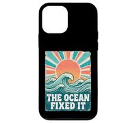 The Ocean Fixed It Retro Beach Waves Sun Case for iPhone 12 mini