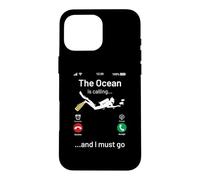 The Ocean Is Calling And I Must Go Scuba Dive Diver Diving Case for iPhone 16 Pro Max