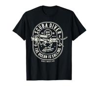 The Ocean Is Calling And I Must Go - Scuba Diving T-Shirt