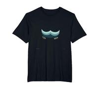 The Ocean is Calling Beach Lover Coastal T-Shirt, Men's Big and Tall, Black, 2X Tall