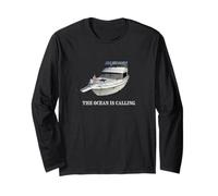 The Ocean is Calling Boat Life Boater Lifestyle Long Sleeve T-Shirt