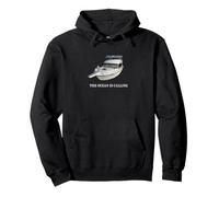 The Ocean Is Calling Boat Life Boater Lifestyle Pullover Hoodie