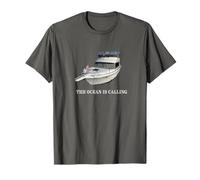 The Ocean is Calling Boat Life Boater Lifestyle T-Shirt