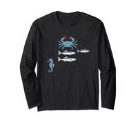 The Ocean Is Calling Marine Life Enthusiast Long Sleeve T-Shirt
