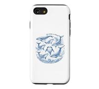The Ocean Is Calling Whales Marine Life Art Case for iPhone SE (2020) / 7/8
