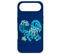 The Ocean is My Happy Place Sea Beach Life Better Flip Flops Case for iPhone Air