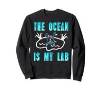 The Ocean Is My Lab Marine Biology Diver Life Sweatshirt