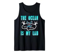 The Ocean is My Lab Marine Biology Diver Life Tank Top