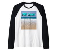 The Ocean is The Cure | Sea Band Beach Music Raglan Baseball Tee