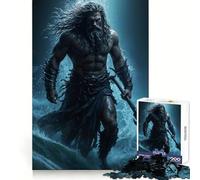 The Ocean King’s Wrath 1000 Piece Jigsaw Puzzles for Adults Brain Tease Toy Relax Time Perfect Cut Memorable Gift (38x26cm)