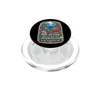 The Ocean Needs No Permission To Be Magnificent PopSockets PopGrip for MagSafe