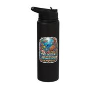 The Ocean Needs No Permission to Be Magnificent Stainless Steel Insulated Water Bottle
