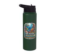The Ocean Needs No Permission to Be Magnificent Stainless Steel Insulated Water Bottle