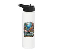 The Ocean Needs No Permission to Be Magnificent Stainless Steel Insulated Water Bottle