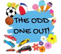 THE ODD ONE OUT: Seek and find activity book for kids.