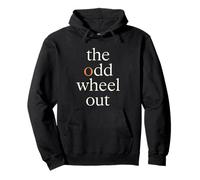 The Odd Wheel Out Unique Individual Pullover Hoodie