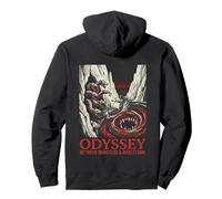 The Odyssey Scylla and Charybdis Greek Mythology Pullover Hoodie