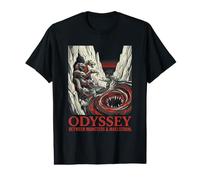 The Odyssey Scylla and Charybdis Greek Mythology Value Graphic T-Shirt