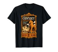 The Odyssey World Tour Trojan Horse Greek Mythology Design Value Graphic T-Shirt