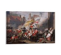 The of Major Peirson John Copley Poster Painting On Canvas Wall Art Poster Scroll Picture Print Walls Decor Home Posters 20x30inch(50x75cm)