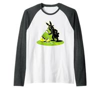 The of The Missing Egg Noir Detective Bunny Easter Raglan Baseball Tee