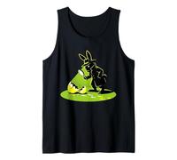 The of The Missing Egg Noir Detective Bunny Easter Tank Top