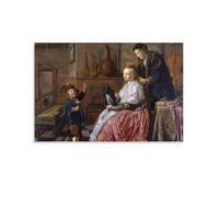 The of Vanity Jan M. Molenaar Poster Wall Art Poster Scroll Canvas Painting Picture Living Room Decor Home 12x18inch(30x45cm)