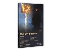The Off Season Rapper J Cole Album Cover Poster Canvas Poster Bedroom Decor Landscape Office Room Decor Gift 12x18inch(30x45cm)