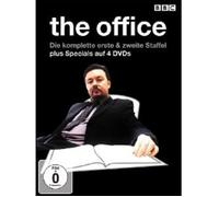 THE OFFICE-1+2 STAFFEL+SPECIALS 4 DVD NEW
