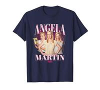 The Office Angela Martin Heartthrob - Officially Licensed T-Shirt, Men, Navy Blue, X-Large