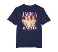 The Office Angela Martin Heartthrob - Officially Licensed T-Shirt, Men's Big and Tall, Navy Blue, 3X Tall