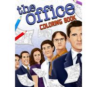 The Office Coloring Book: Dunder Mifflin Coloring Book for Fans with Micheal Scott, Dwight Schrute, Jim Halpert,...