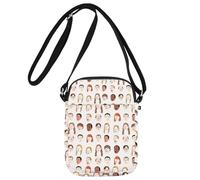 The Office Crossbody Bag The Office Gifts Michael Dwight Jim Gifts Office Characters Gifts The Office Merchandise (Characters uk1)