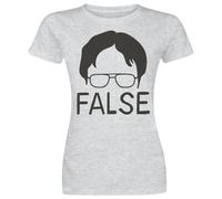 The Office False T-shirt heather grey XXL