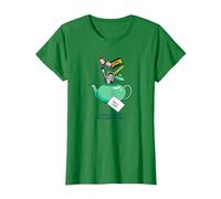 The Office Pam's Teapot T-Shirt, Women, Kelly Green, Large