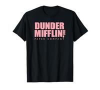 The Office Pink Dunder Mifflin Logo T-Shirt