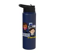 The Office Ryan Howard is that Love? Stainless Steel Insulated Water Bottle