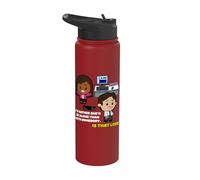 The Office Ryan Howard is that Love? Stainless Steel Insulated Water Bottle