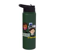 The Office Ryan Howard is that Love? Stainless Steel Insulated Water Bottle
