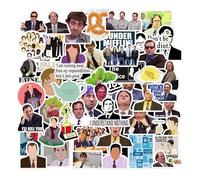 The Office Stickers 50 pcs,Laptop Stickers Bomb Vinyl Stickers Pack for Auto Luggage Skateboard Motorcycle Decal for Teens Adults