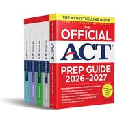 The Official ACT Prep and Subject Guides 2026-2027, Complete Set