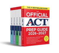 The Official ACT Prep and Subject Guides 2026-2027, Complete Set