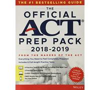 The Official ACT Prep Pack with 6 Full Practice Tests (4 in Official ACT Prep Guide + 2 Online)