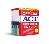 The Official ACT Prep & Subject Guides 2024-2025 Complete Set