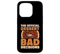 The Official Dessert Of Bad Decisions Funny Foodie Case for iPhone 15 Pro